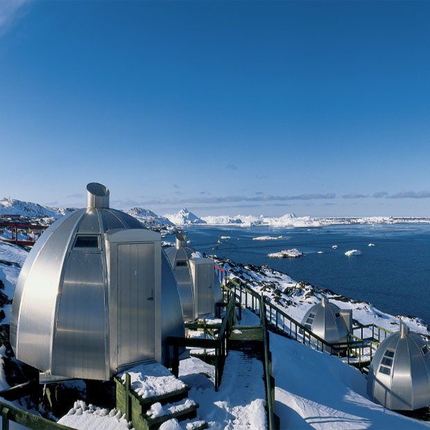 Hotel Arctic lodge au groenland